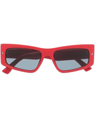 DSquared² Gafas de sol con montura cuadrada - Rojo