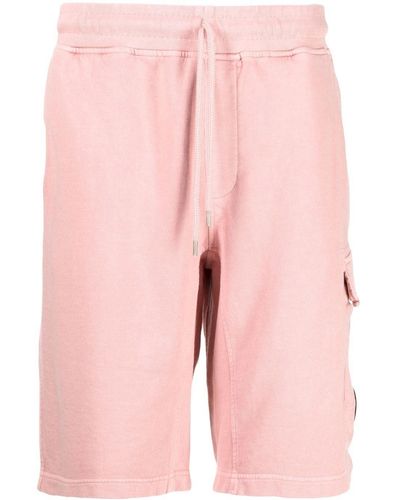 C.P. Company Sweat Bermuda Shorts Pink
