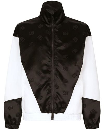 Dolce & Gabbana ロゴジャカード ジャケット - ブラック