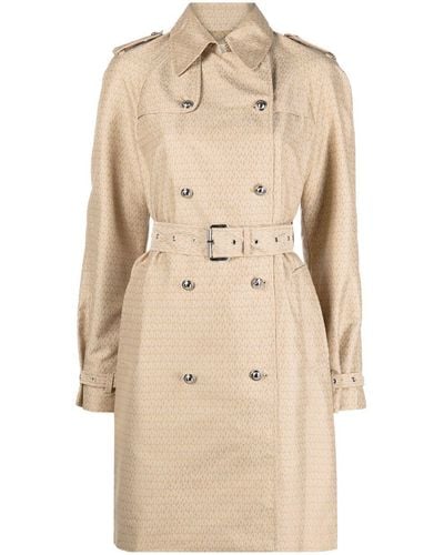 MICHAEL Michael Kors Double-breasted Trench Coat - Natural