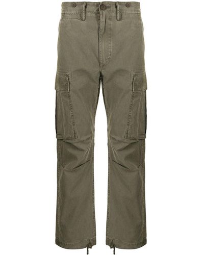 RRL Slim-cut Cargo Pants - Green