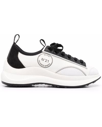 N°21 Bonnie Low-top Sneakers - White
