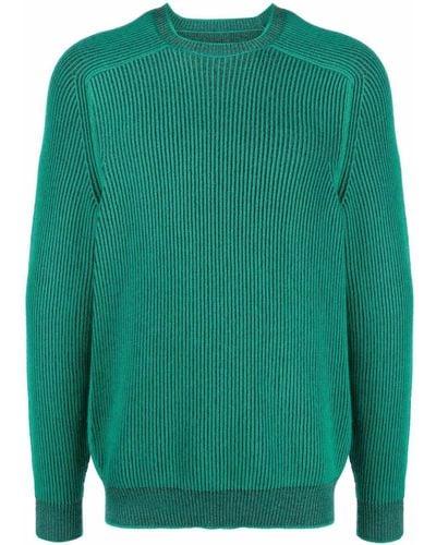 Sease Ribbed Cashmere Jumper - Green