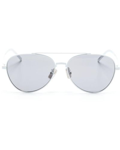Givenchy 4g Pilot-frame Sunglasses - White