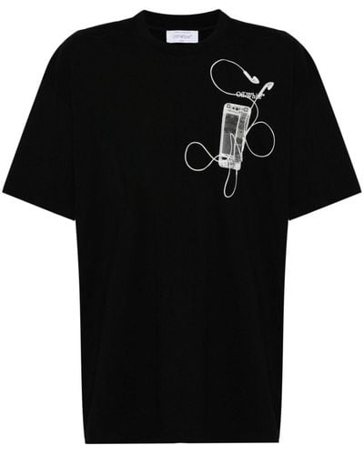 Off-White c/o Virgil Abloh Camiseta X-Ray Arrows - Negro