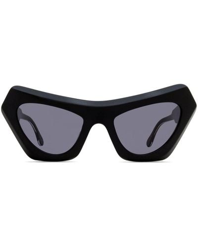 Marni Devil's Pool Cat-eye Sunglasses - Black