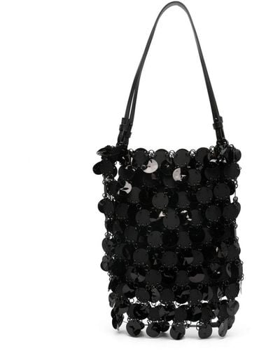 Rabanne Disc-embellished Tote Bag - Black