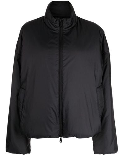 Y's Yohji Yamamoto Zip-up Puffer Jacket - Black
