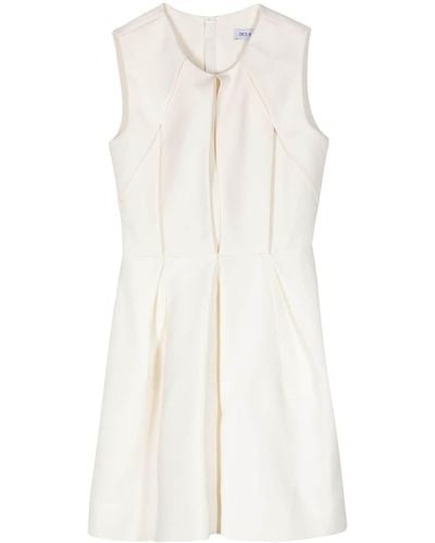 Dice Kayek Sleeveless mini dress - Bianco
