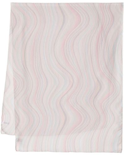 Paul Smith Sjaal Met Grafische Print - Roze