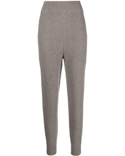 Colombo High-waisted Cashmere leggings - Gray