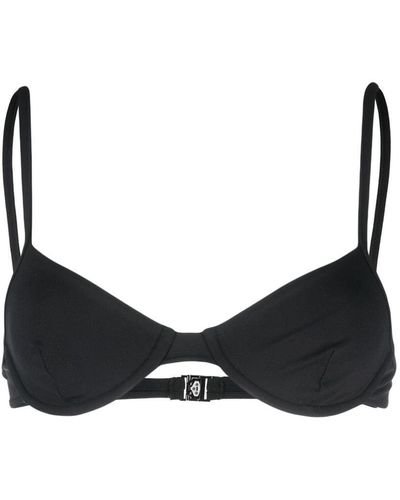 Filippa K Underwire-detail Swimwear Top - Black
