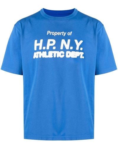 Heron Preston T-shirt con stampa - Blu
