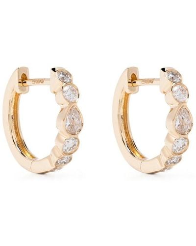 Anita Ko 18k Yellow Gold Beverly Diamond Earrings - Metallic