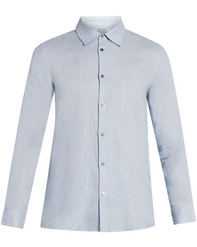 CHE Linen Button-up Shirt - Blue