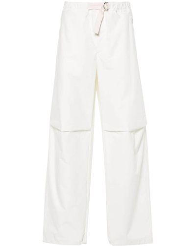 Jil Sander + Straight-leg Trousers - White