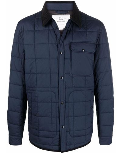 Woolrich Hunt Ripstop Shirt Jacket - Blue