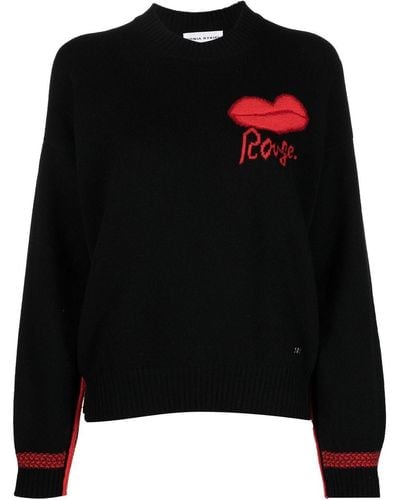 Sonia Rykiel Crew Neck Sweater - Black