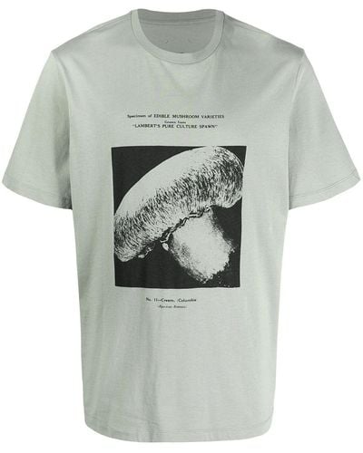 OAMC T-Shirt mit Nightshade-Print - Grün