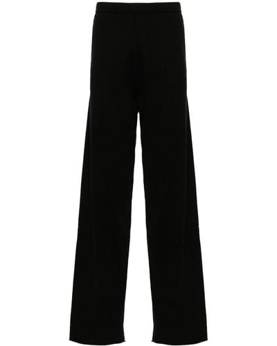 Extreme Cashmere No353 Relax Knitted Trousers - Black