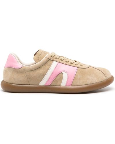 Camper Leather-panel Suede Trainers - Pink
