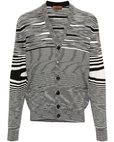 Missoni Slub Wool Cardigan - Grey