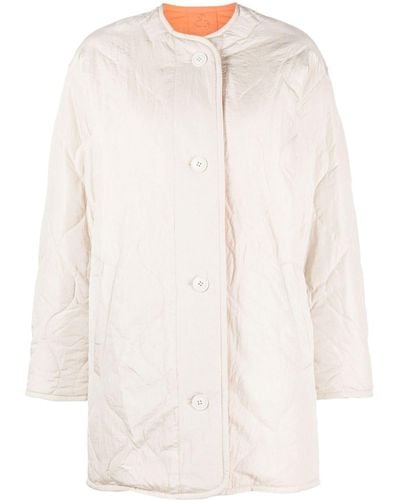 Isabel Marant Nesma Reversible Quilted Coat - White