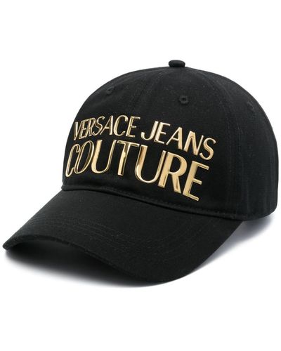Versace Jeans Couture Casquette à plaque logo - Noir