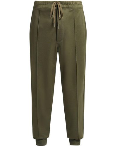Tom Ford Technical-jersey Track Trousers - Green