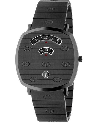 Gucci Grip 35mm Watch - Black