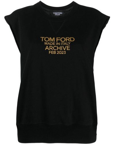 Tom Ford ロゴ Tシャツ - ブラック