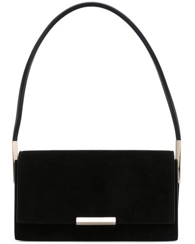 Aquazzura Sac porté épaule en cuir - Noir