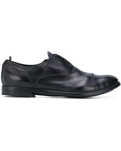 Officine Creative Zapatos oxford sin cordones - Negro
