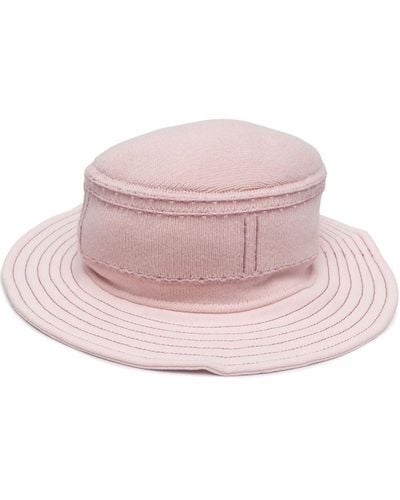 Barrie Sombrero de verano de ala ancha - Rosa