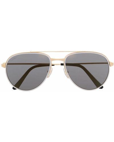 Cartier Santos De Cartier Sunglasses - Grey