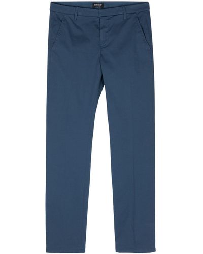 Dondup Gaubert Slim-cut Trousers - Blue