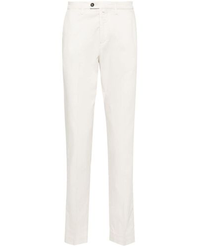 Corneliani Pantalones ajustados - Blanco