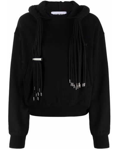 Ambush Sudadera con múltiples cordones y capucha - Negro