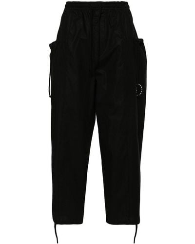 Craig Green Pantalones anchos con cordones - Negro