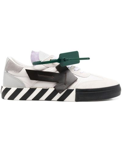 Off-White c/o Virgil Abloh Vulcanized Sneakers - Weiß