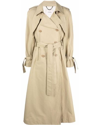 Dorothee Schumacher Double-breasted Trench Coat - Natural
