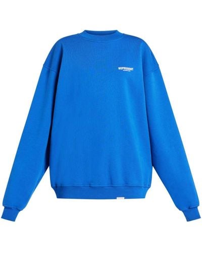 Represent Katoenen Sweatshirt - Blauw