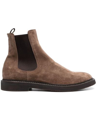 Officine Creative Hopkins Crepe 117 Boots - Brown