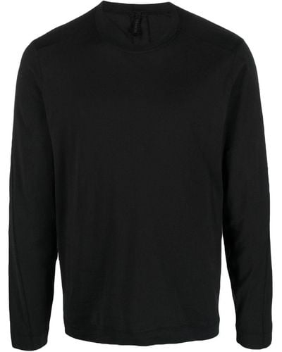 Transit Long-sleeve cotton T-shirt - Negro