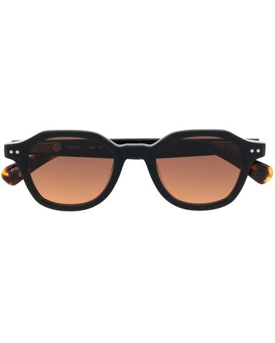 Peter & May Walk Sky Square-frame Sunglasses - Black