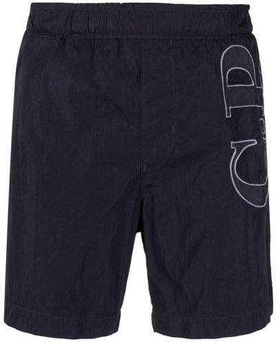 C.P. Company Shorts mit elastischem Bund - Blau
