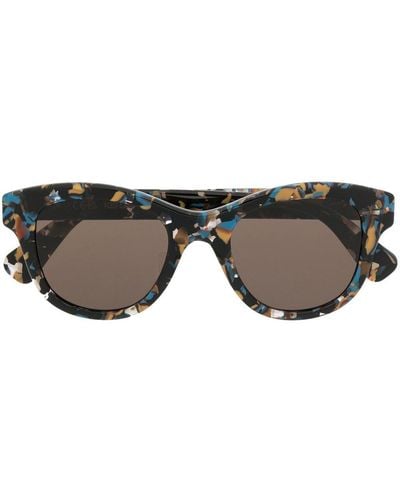 KENZO Round Frame Sunglasses - Black