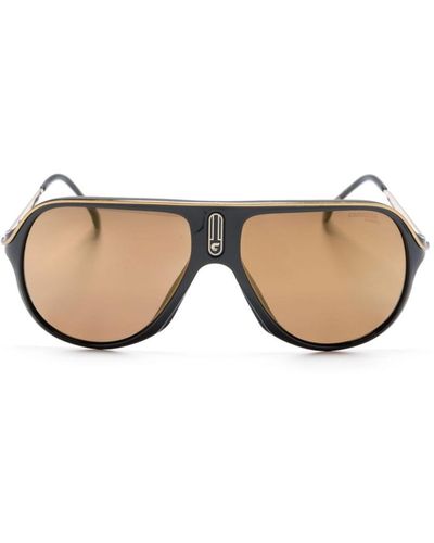 Carrera Safari 65/n Pilot-frame Sunglasses - Natural