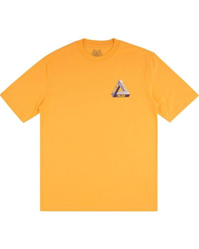 Palace Tri-tex Logo-print T-shirt - Yellow