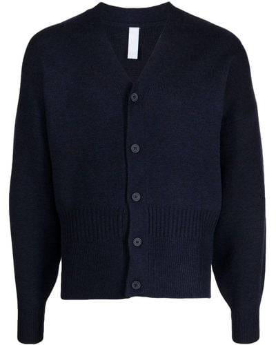 CFCL V-neck Knitted Cardigan - Blue